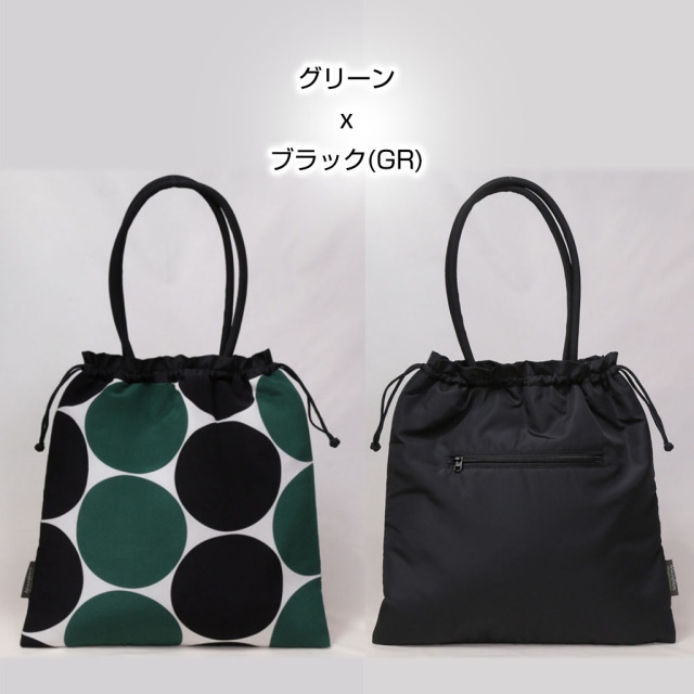 グラフィック巾着バッグ nanfan